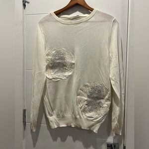 Emporio Armani Ivory Knit Sweater